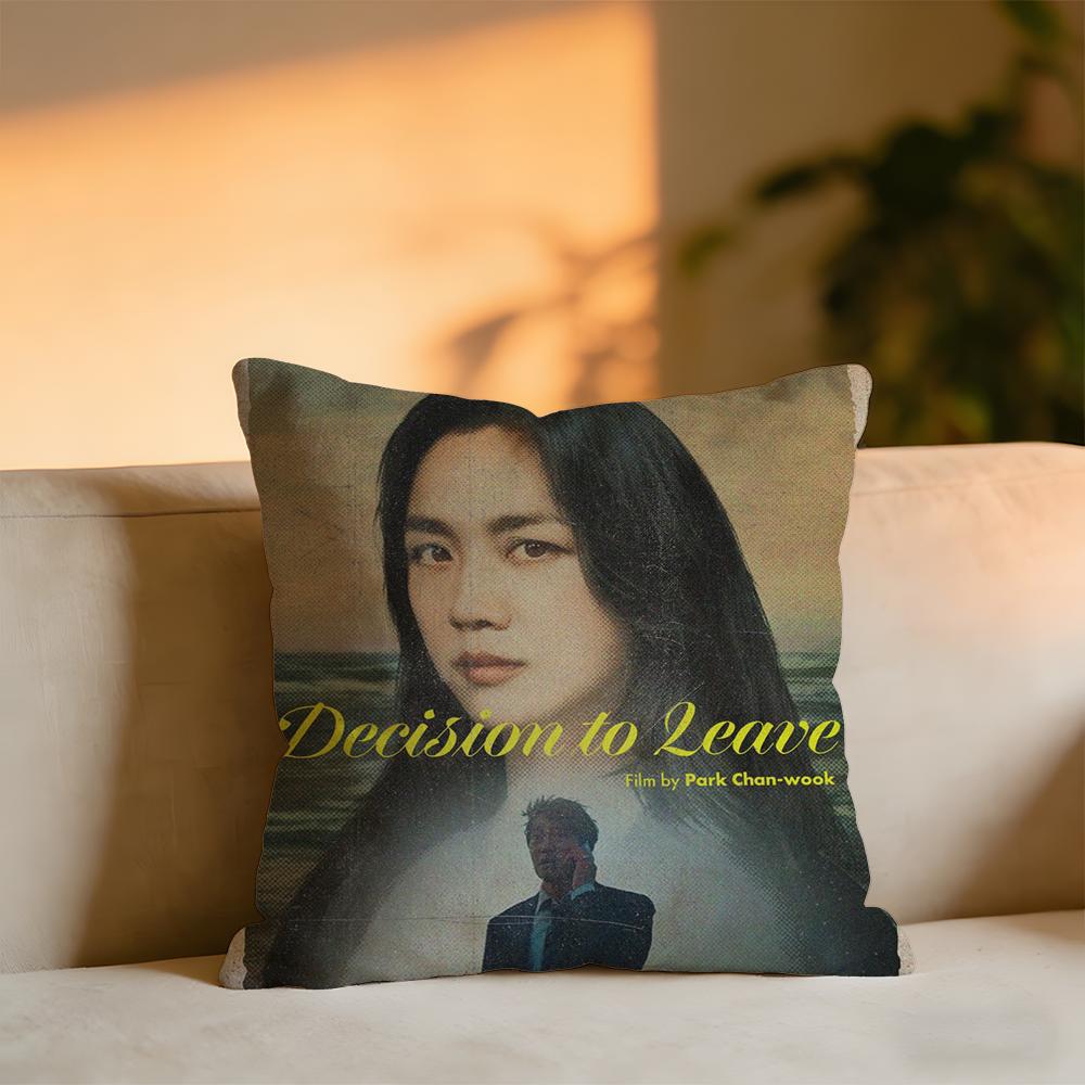 

Decision To Leave Cushion Cover Cozy Velvet Throw PillowSoft Warm Cushion For Sofa Bed 30X30cm