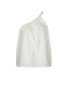 Sling vest women's summer new design slanted shoulder top looks thin