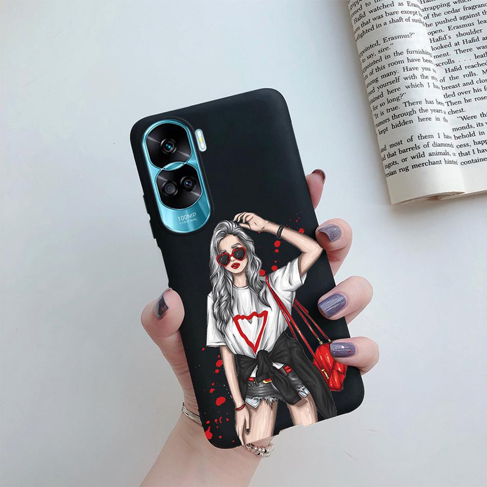 For Huawei Honor 90 Lite Case Honor90 Lite Soft Silicon Super Mom Baby Fashion Girls Back Cover for Honor 90 Lite 5G 6.7" Fundas