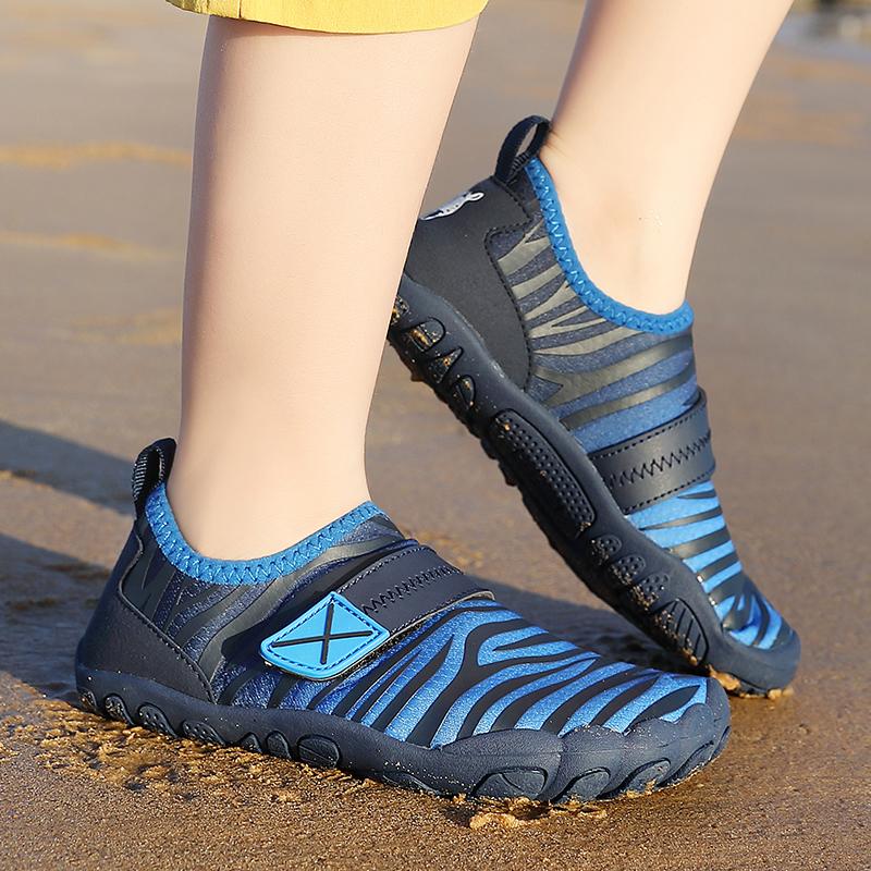 Kinder Wasserschuhe Kinder Aquaschuhe Entwässerung Strand Sport Sandalen Schnell trocknend Schwimmen Barfuß Waten Bootfahren Tauchen Surfen Turnschuhe