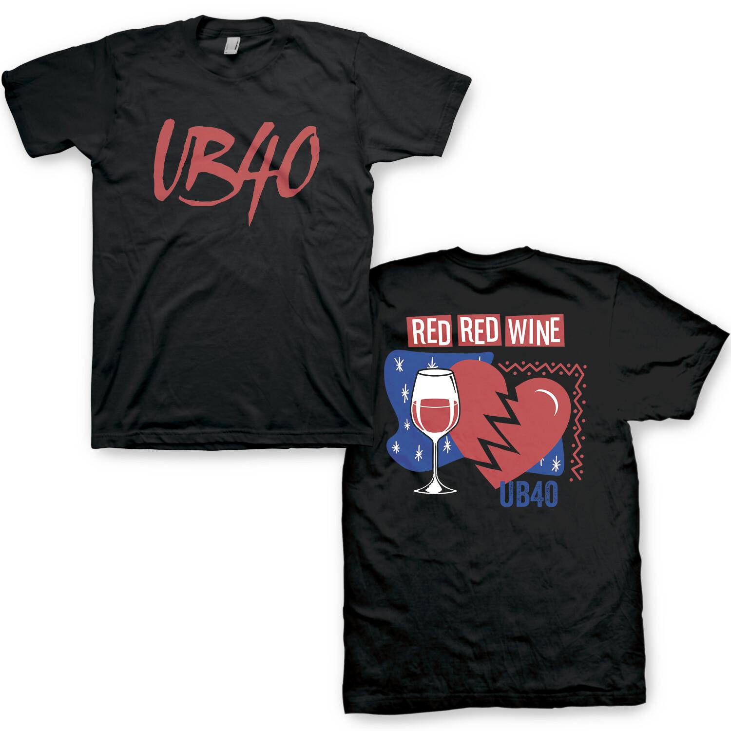 

UB40 Red Red Wine T-Shirt Mens Womens Tees Top 4XL