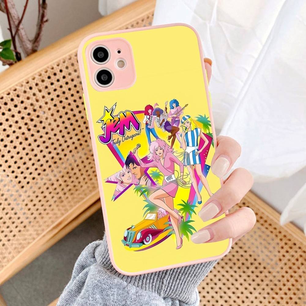 

J-Jem And The Holograms Phone Cases for iPhone 16 15 14 Plus 13 12 11 Pro Max Matte oft Bumper Phone Cover iphone 11pro