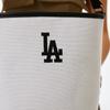 MLB Casual College Style Cotton And Polyester Blend Bucket Bag Unisex Shoulder Bag Cream 3ABMS024N-07CRM