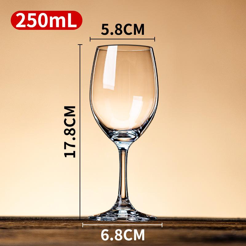 European Style Luxury Red Wine Glass Goblet - Elegant High-End Design