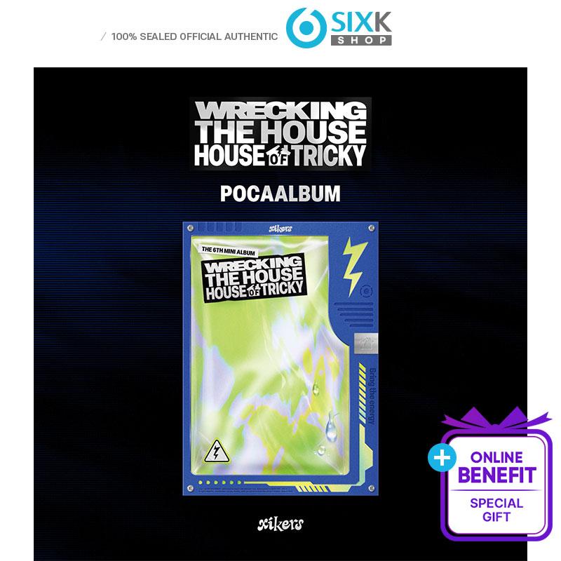 [Pre-order] xikers - 6TH MINI ALBUM [HOUSE OF TRICKY : WRECKING THE HOUSE] POCAALBUM(Online Benefit)