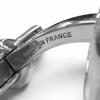 Excellent HERMES Cufflinks cufflinks Serie motif Crude Cell Silver AG925 mens Used