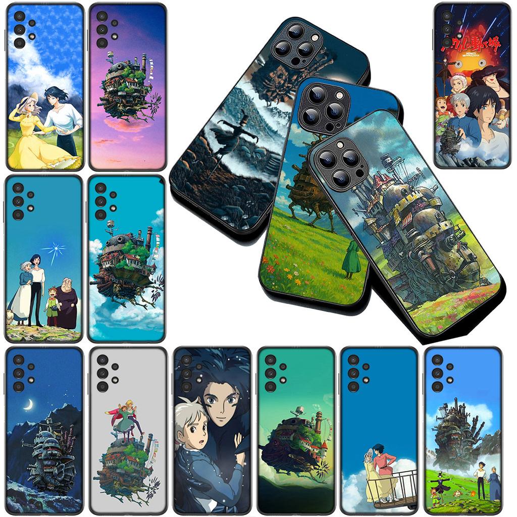 Casing for Xiaomi Redmi 15 15C A3 A4 A5 9A 9C NFC Note 9 8  Pro Phone Cover Protective Case Howls Anime Movings Cartoon Castle