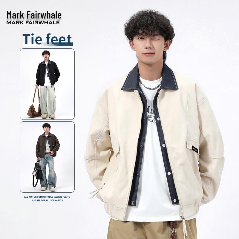 

Mark Fairwhale Men s Autumn/Winter Lapel Jacket 5XL