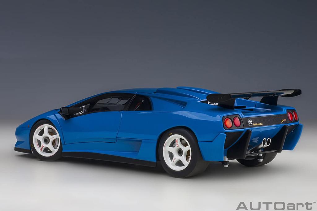 AUTOart 1/18 Scale Lamborghini Diablo SV-R BLU LE MANS (Blue) Finished Model 79148