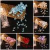 Elegant Bridal Headwear Luxury Flower Barrettes Exquisite Wedding Headdress  Hair Jewelry