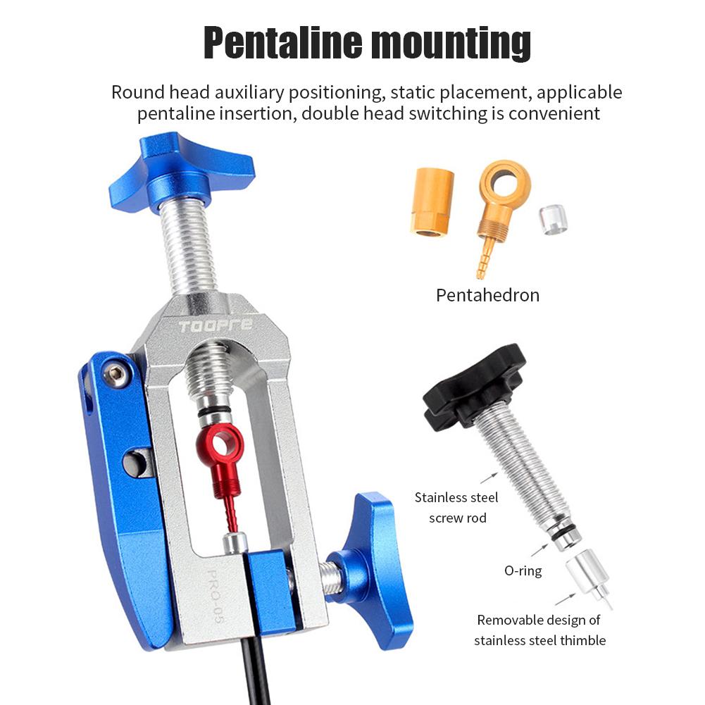 TOOPRE Oil Needle Olive Head Installation Push Tool Universal Bicycle Oil Needle Installation Tool Simple Operation