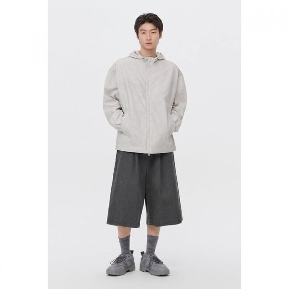 Customellow Essentials Hooded Jacket Gray C9uam26112gyl