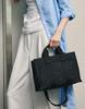 Daks Men'S Accessories Black Logo Embellished Tote Bag Dbba5F370Bk