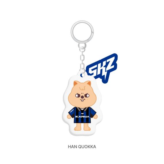 Pre-order Stray Kids POP-UP Store KARMA SZKOO Yinyang Key Ring