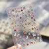 Tomoni Chinese Style Embossed Nail Art Stickers - Auspicious Horse Design