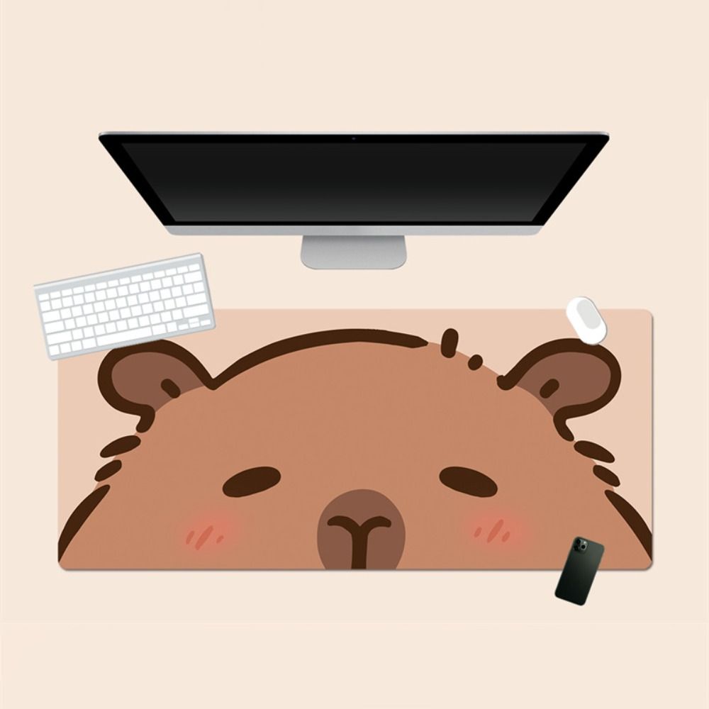 Capybara Desk Pad Cartoon Keyboard Mice Mat New Mouse Pad
