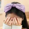 Daily Headband Designer Headband Angel Shushu Satin King Ribbon Hairband Purple Ju Vidastory