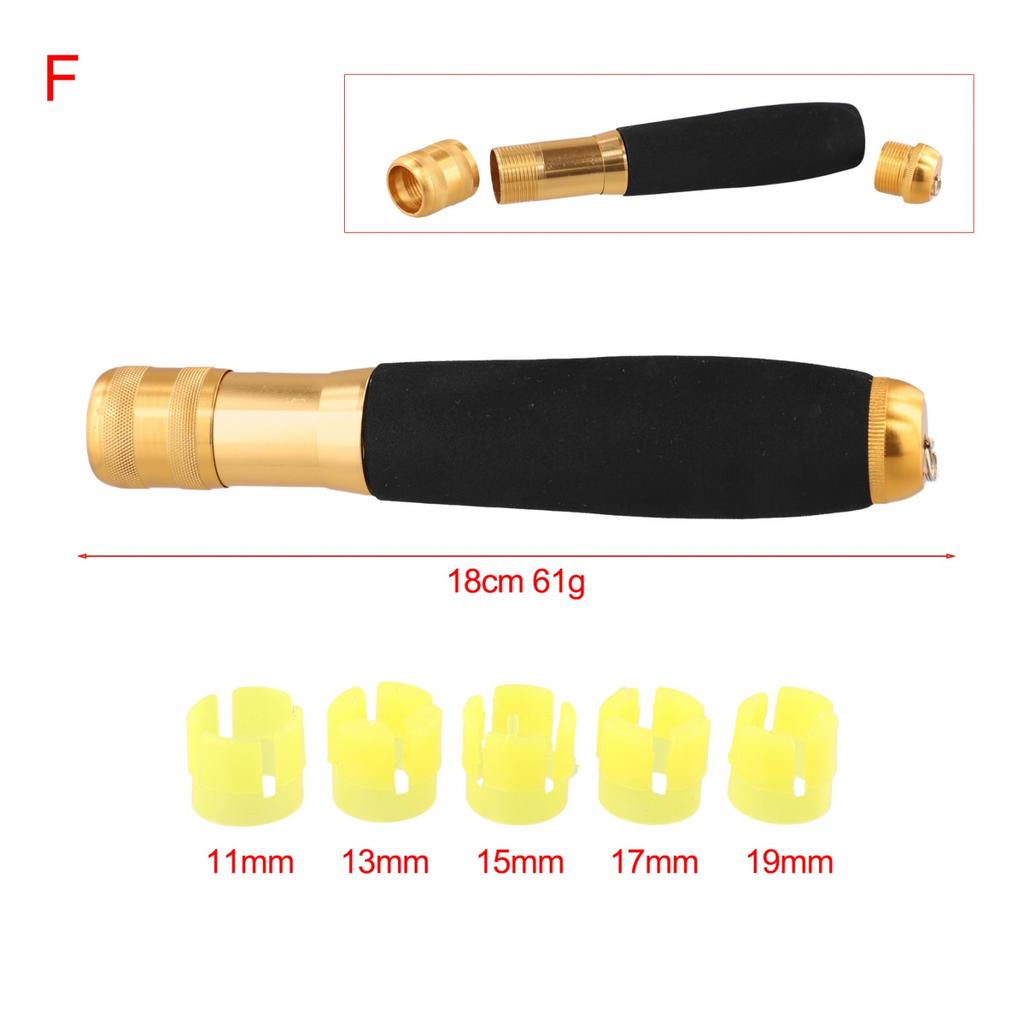 Yellow Blue Aluminum Alloy Non Slip Grip Aluminum Alloy EVA EVA Grip