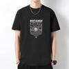 Sommermode Rundhals-T-Shirt Herren Trend Vielseitige Oberteile Kurzärmelig Bedruckt Neues T-Shirt