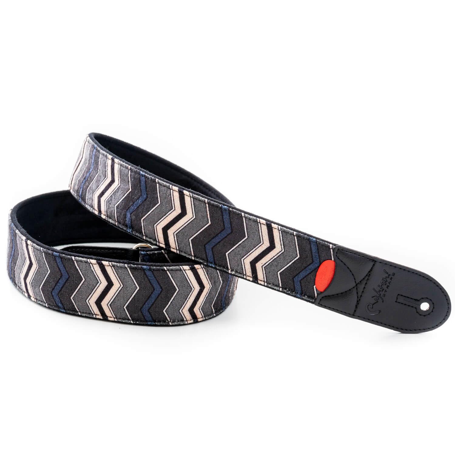 

Straps 5cm ZIGGY BLACK RightOn! Guitar/Bass Strap, Wide, 80-145cm, чорний