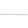 Greenhouse Window Stay Sturdy Aluminum Manual Greenhouse Roof Vent Opener Bar Kit with 6 Screws 15.35in