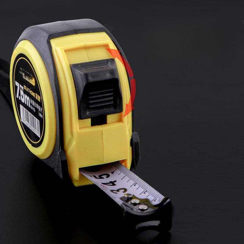 5m Anti-Fall Hardened Steel Tape Measure with Stainless Box, Thickened Ring, and 3m Measuring Tool