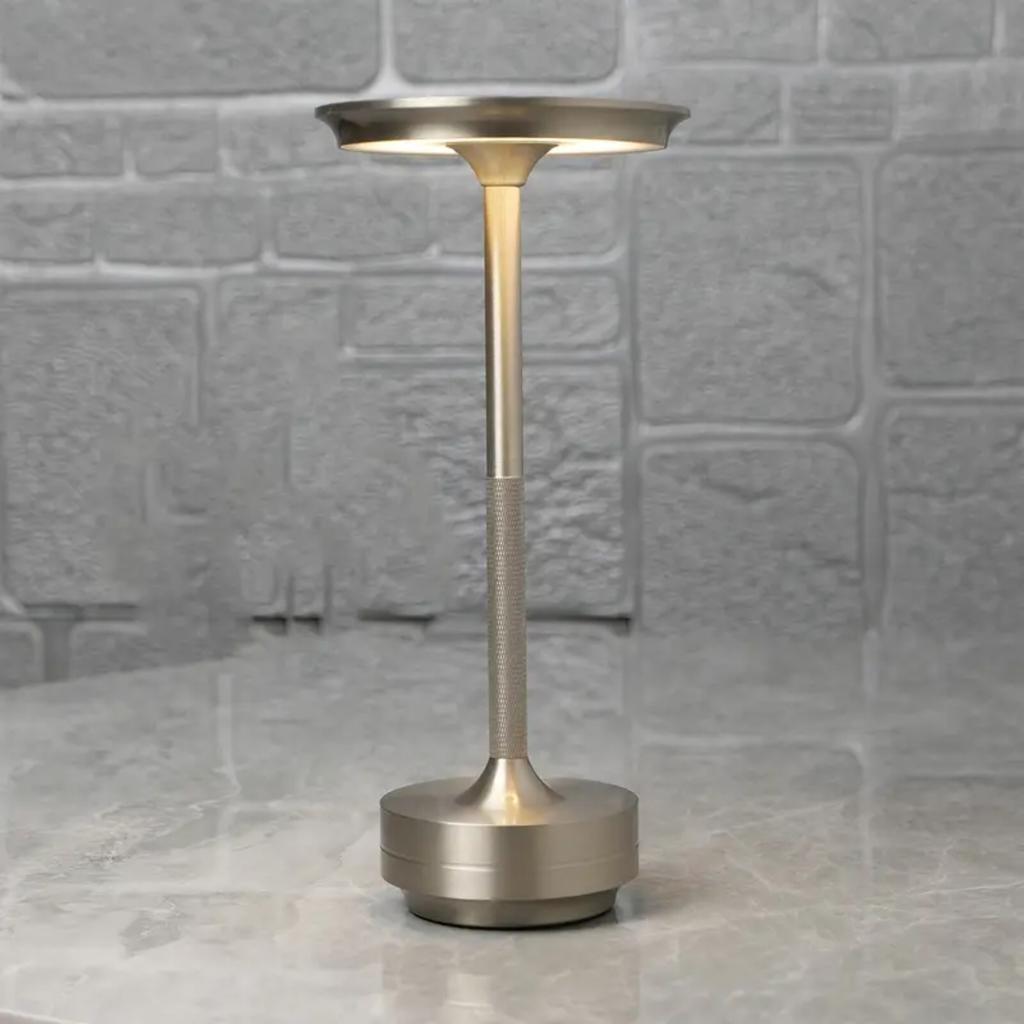 Table Lamp Touch Sensor Rechargeable Desktop Night Light LED Reading Lamp for Restaurant Hotel Bar Bedroom Decor Light