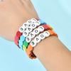 Fashion Bracelet Alloy Paint New Bracelet Honeycomb LOVE Bracelet