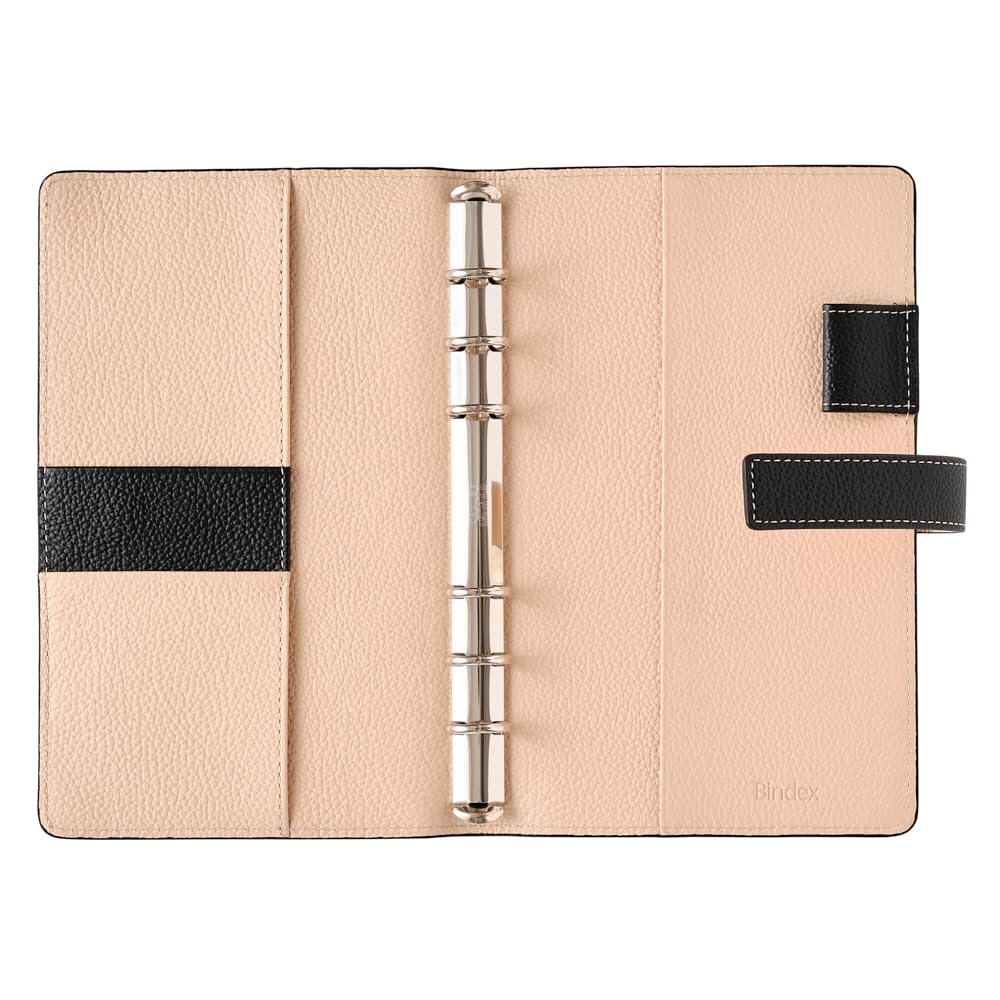 NOLTY Bindex System Unit BB0011 Organizer, B15, Bible, 6-Hole, Black,