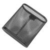 Wall Mounted Pen Holder Desk Rack Mesh Pencil Marker Organizer with Metal Hook for Office
