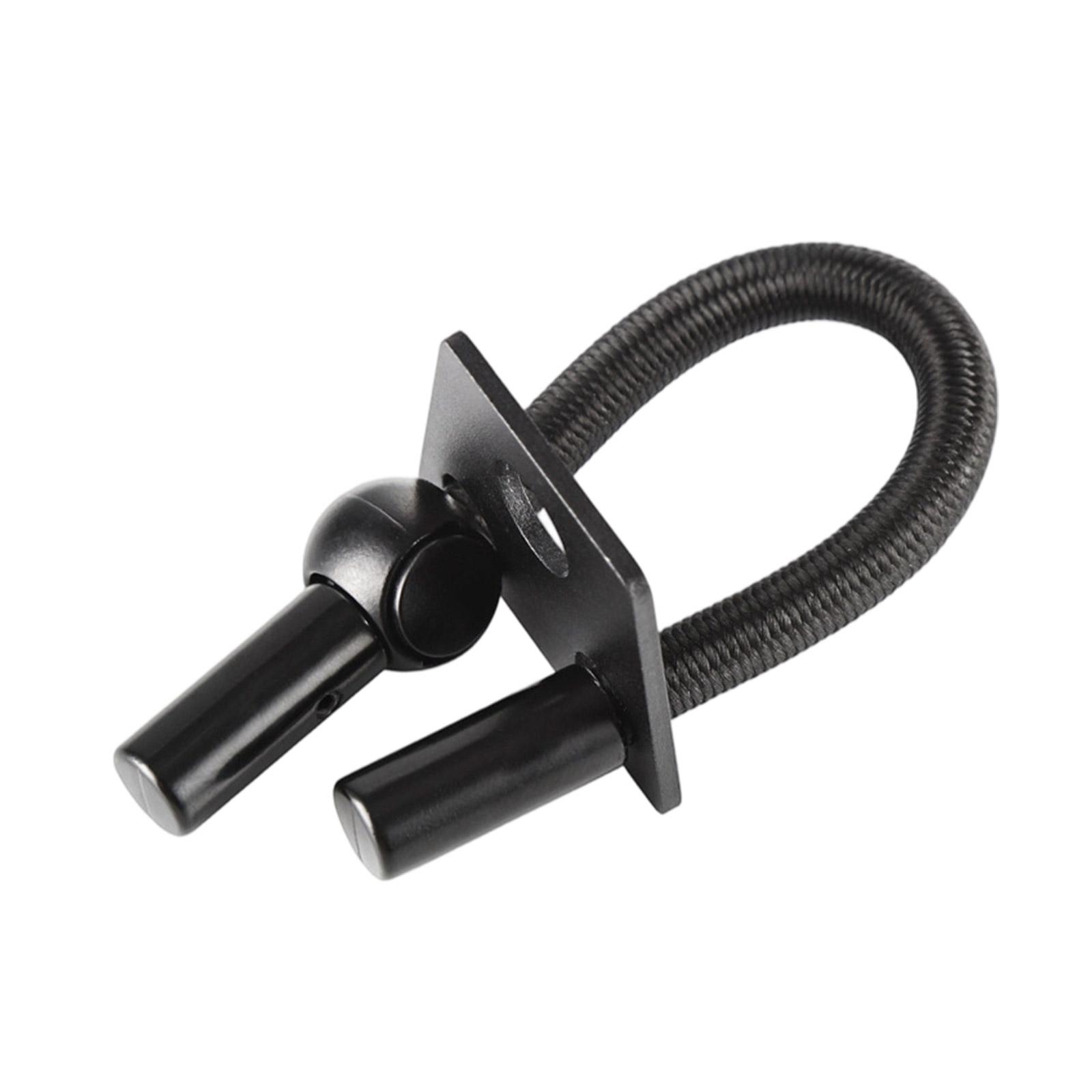 Light Weight Fishing Rod Clamps Fishing Rod Lock Strap Bungee Rod Lock with Snapping Button Prevent Falling Off 1