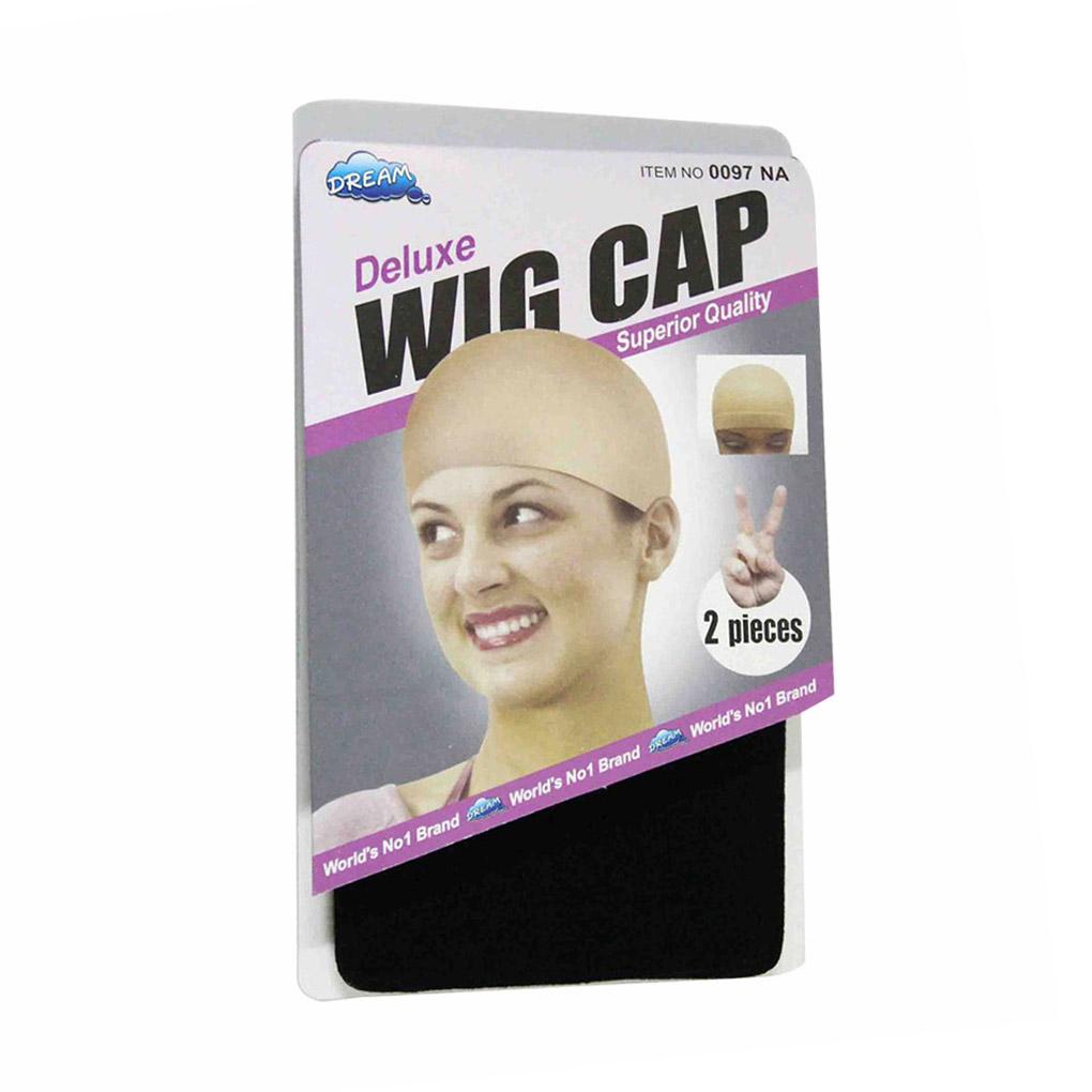 

2 Women Hair WIG NET Stockings Material Stretch Snood Mesh Weaving Wig Cap Cover
