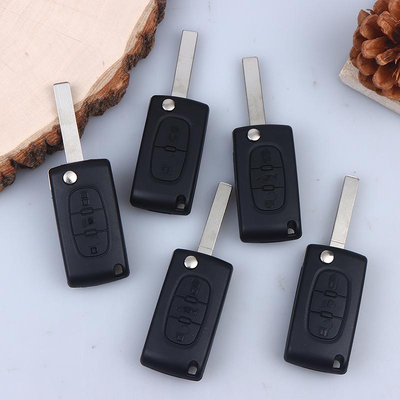 Car Key Shell Replacement Shell For CitroëN Folding Remote Control Car Key Shell Hu83 Va2 Ce0523 Ce0536
