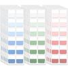 Transparent Writable Index Sticky Notes - Strong Adhesion Markers for Students