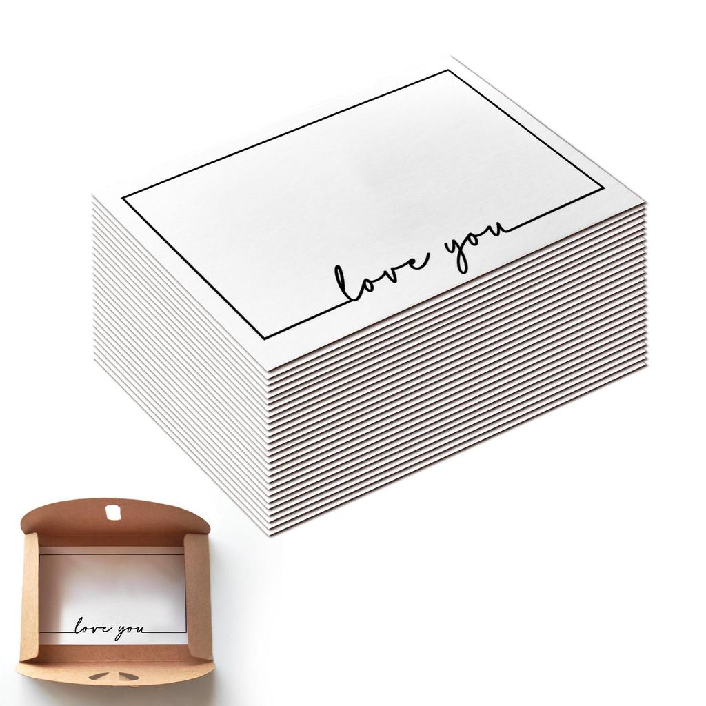 European Retro Kraft Paper Heart Buckle Envelope - High-End, Unique Design with Inner Page