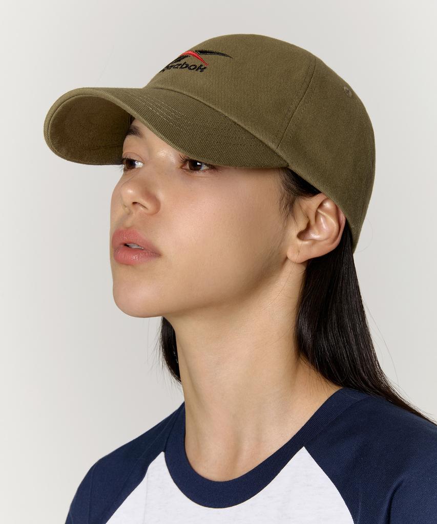 Reebok Vector Logo Ball Cap - Khaki