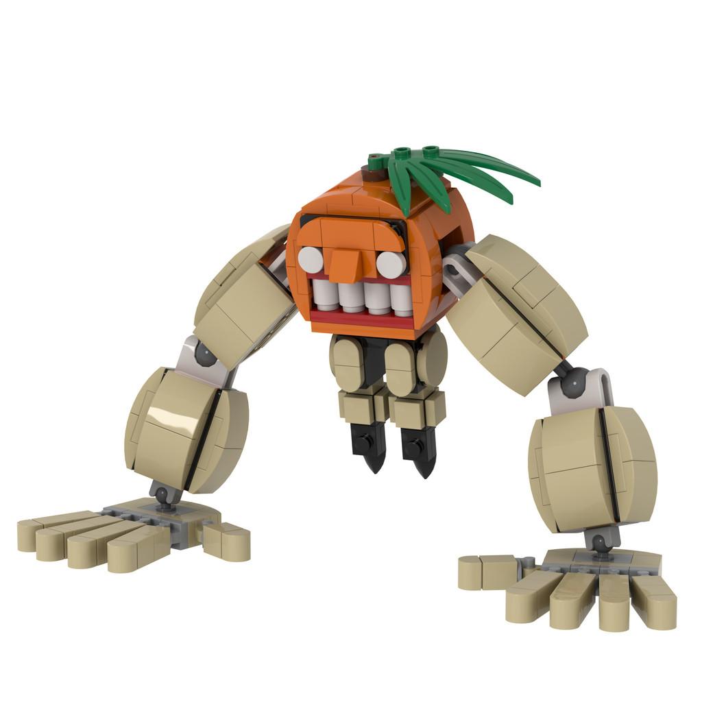 Italiana Brainrot Lirili Larila Childrens Building Block Toy With Diy Assembly For Educational Play