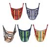 Canvas Hanging Hammock Chair Hanging Rope Swing Bed 200KG Load Bearing For Outdoor Garden Porch Beach Camping Travel No Cushion