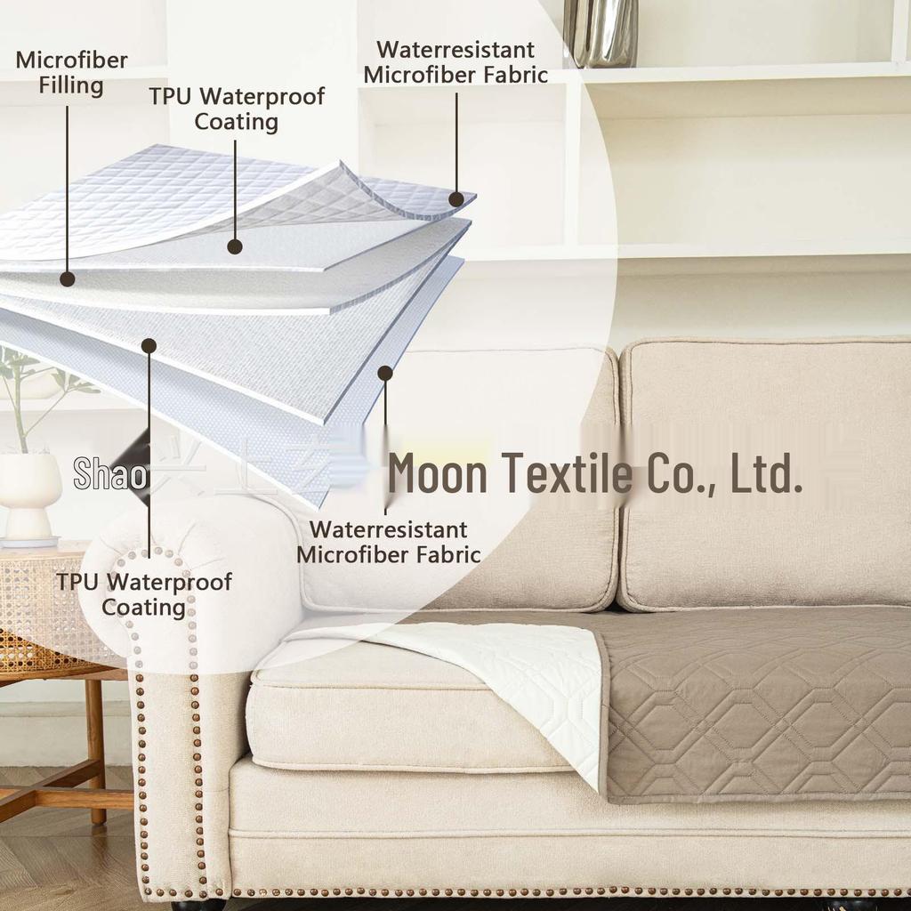Color Block Waterproof Pet Sofa Bed - Universal Cushion Pad for All Seasons