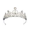 Bridal jewelry wedding tiara princess crown birthday party performance crown flower headband hair accessories tiara