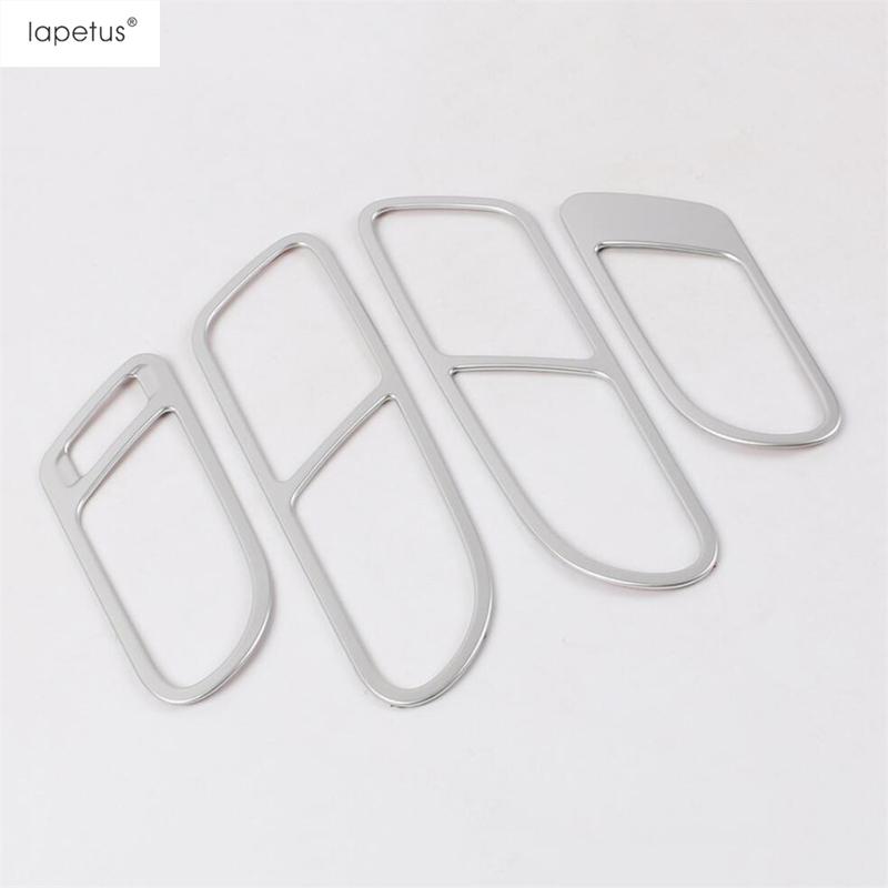 Car Inner Door Pull Doorknob Handle Hand-clasping Bowl Cover Trim Accessories Interior For Volkswagen VW Tiguan MK1 2008 - 2015