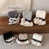 Cotton Girls Lace Leggings Ruffled Children Ankle-length Pants Toddler Ruffle Tights  1-6 Years Old