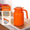 Insulated 1500ML Tea Pot with Divider, Slow Brew Kettle, Large Capacity Thermos for Home
