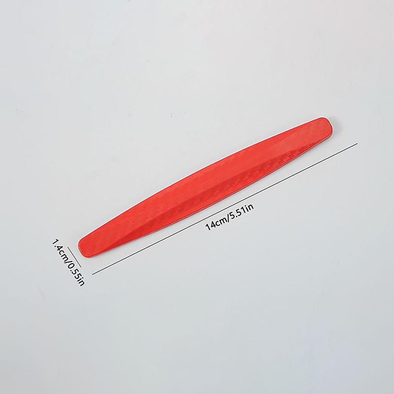 4 Piece Universal Front Rear Bumper Corner Protector Guard Car Anti-Collision Protection Decoration Strip Car Accessories New