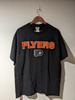 Vintage 90er Philadelphia Flyers NHL Hockey Sport Schwarz Großes T-Shirt Unisex T-Shirt