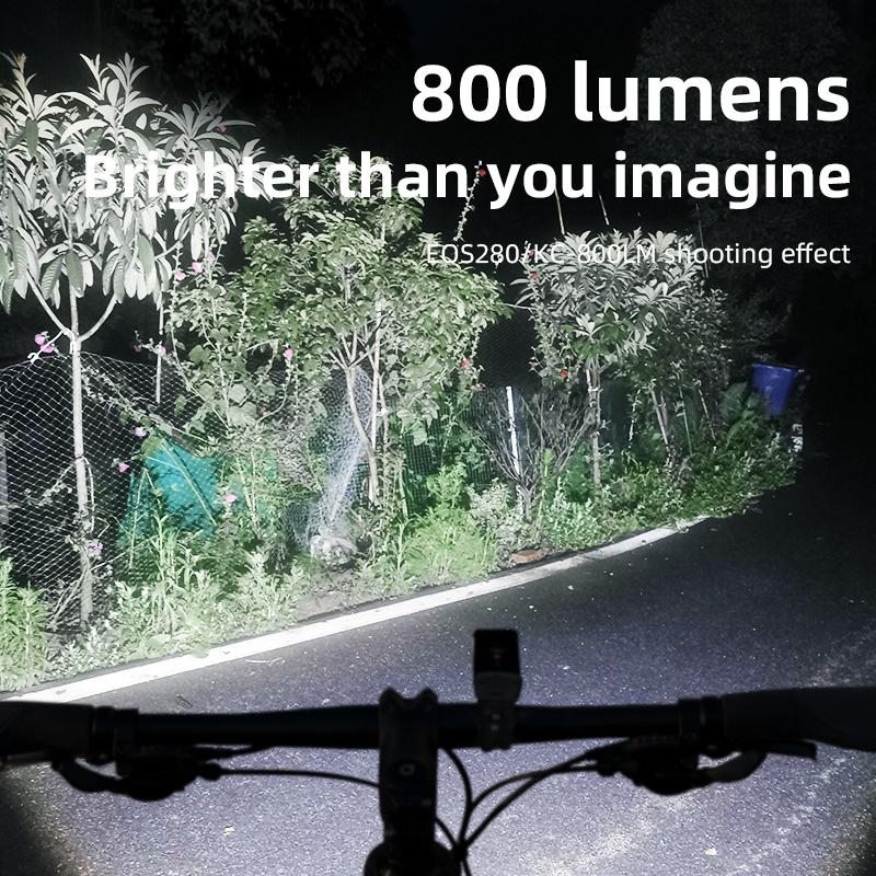 400LM 600LM 800LM Bicycle Light Type-C Charging LED Cycling Front Lamp Headlight Aluminum MTB Road Flashlight Bicycle Light