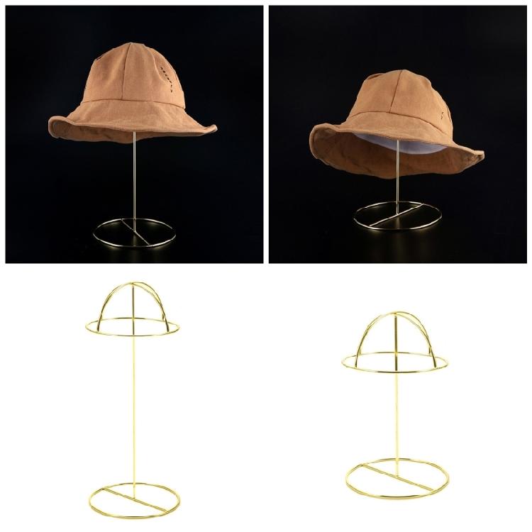 Tabletop Hat Rack Display Stand Metal Hat Stand for Tabletop Delicate Designs Rack for Baseball Caps Accessory Storage