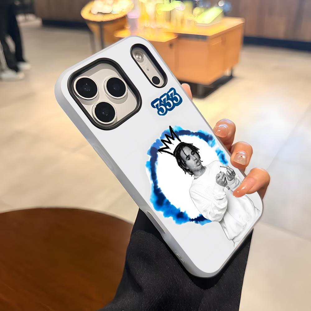 

Rapper Matue 333 Phone Case For IPhone 17 Air 16 E 15 14 Plus 13 12 11 Pro Max Jelly 2 In 1 Protective Case iPhone 15 Plus
