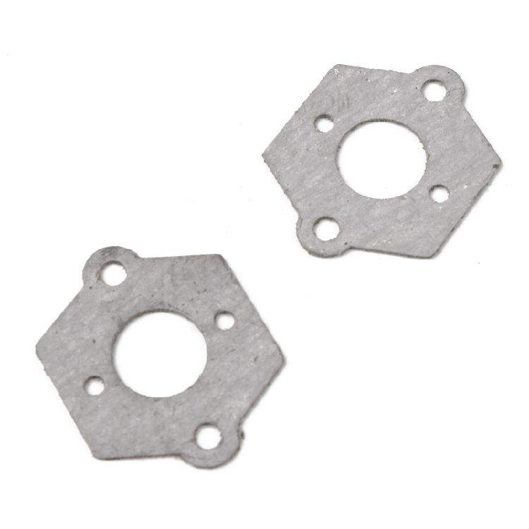 2 Sets Chainsaw Intake Manifold Carburetor Muffler Gasket Kit for P350 Partner