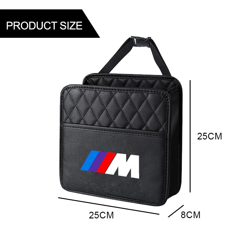 Car Storage Bag Multi-function Seat Back Storage Pocket Suspension For BMW E46 E39 E90 E60 E36 F30 F10 E34 E30 F20 E92 M3 M4 M5 X3 X4 X5 X6 X7